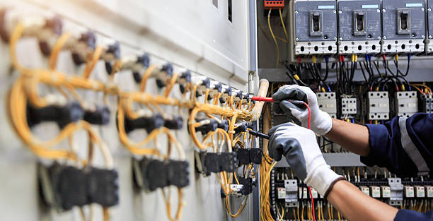 Professional Electrician technician working in North Beach Haven, NJ